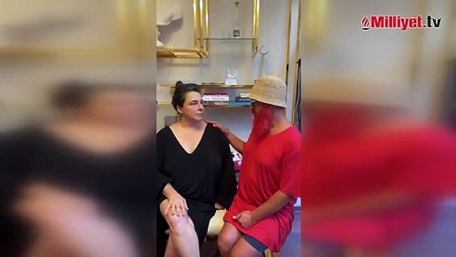 Yüzüne çorap geçirip gerdiren Esra Dermancıoğlu, estetik yaptıranları tiye aldı!