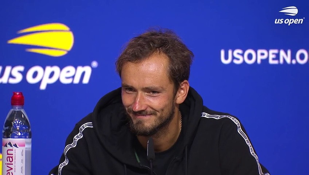 US Open 2023 - Daniil Medvedev : "Alcaraz has everything. He's good on the forehand, the backhand, he can do slice, drop shot...".