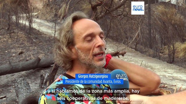 El trabajo de toda una vida, hecho cenizas: las trágicas consecuencias de los incendios en Grecia