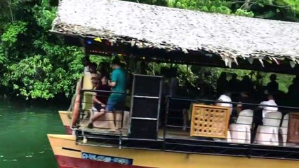 LOBOC RIVER CRUISE#floatingrestaurant#rivercruise#lobocbohol