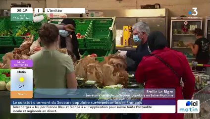 Emilie Le Bigre, directrice du Secours Populaire en Seine-Maritime