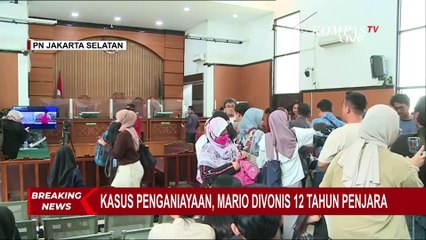 Detik-Detik Majelis Hakim Berikan Vonis 12 Tahun Penjara pada Mario Dandy [BREAKING NEWS]