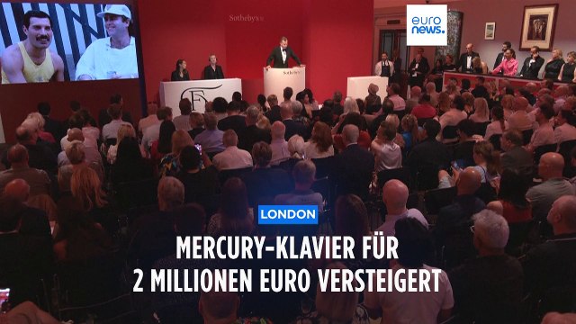 Mama! Piano von Freddie Mercury für zwei Millionen Euro versteigert