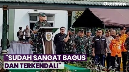 KASAD Jenderal Dudung Puji Penanganan Karhutla di Jambi