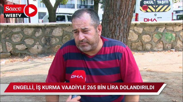 İş kurma vaadiyle 265 bin lira dolandırıldı