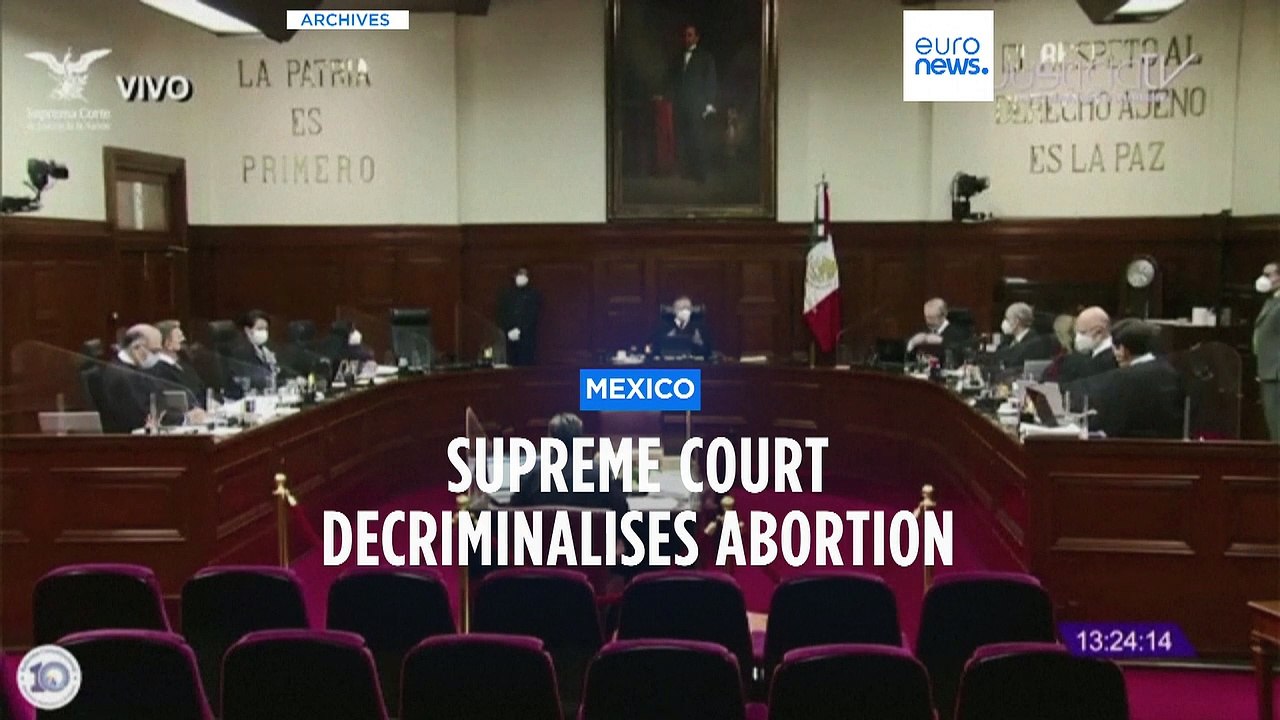 Mexico's Supreme Court decriminalises abortion nationwide