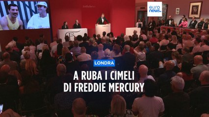 Londra, la collezione di Freddy Mercury all'asta ha fruttato milioni di sterline