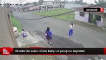 Ekvador’da aracın önünü kesip kız çocuğunu kaçırdılar