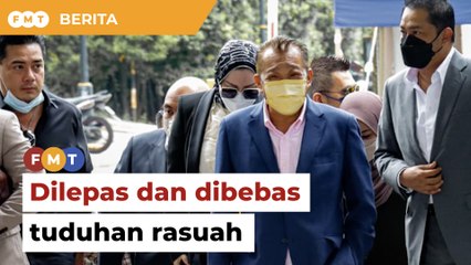 Bung, isteri dilepas dan dibebas tuduhan rasuah