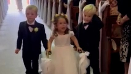 Young Girl With Cerebral Palsy Overcomes Her Insecurities to Be a Flower Girl