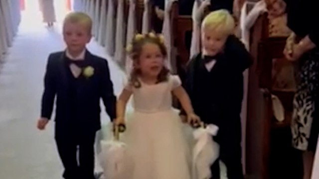 Young Girl With Cerebral Palsy Overcomes Her Insecurities to Be a Flower Girl
