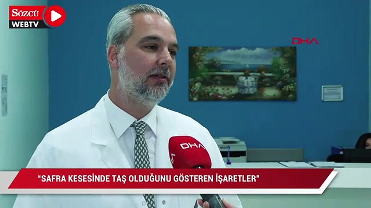 Uzman isim uyardı: Safra kesesinde taş olduğunu gösteren işaretler