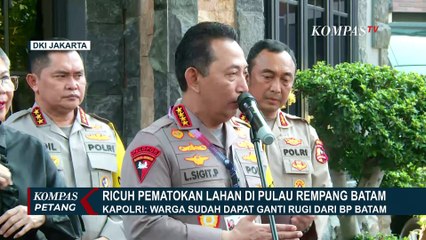 Ricuh Warga Vs Aparat di Pulau Rempang Batam, Massa Tolak Pematokan Lahan