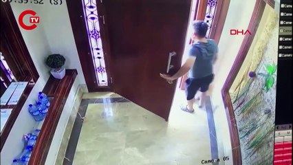 Beylikdüzü’nde 12 saat süren hırsızlık kamerada