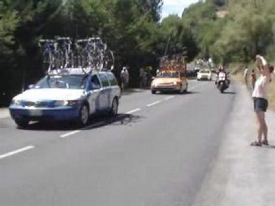 Tour de France 2005 - Etape Albi-Mende (3) -Peloton+Amstrong