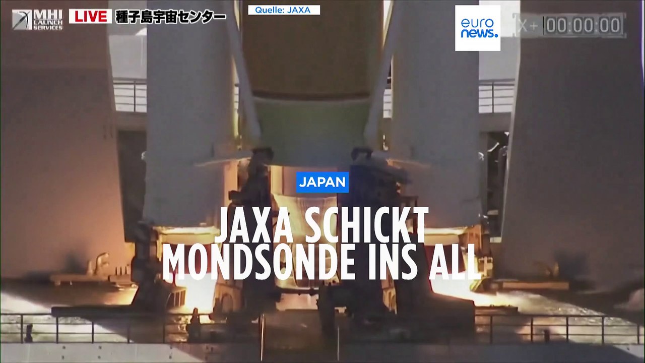 Japan schickt Mondsonde ins All