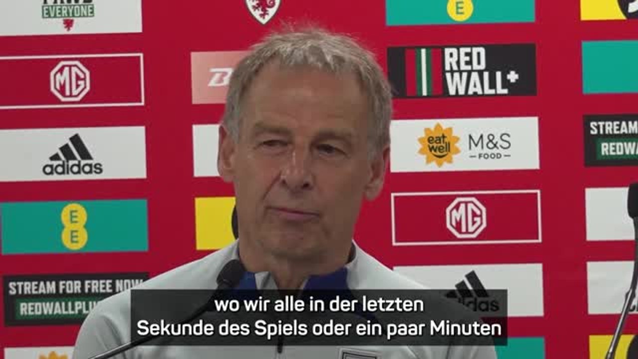 Klinsmann: 'Interessante Geschichte mit Wales'