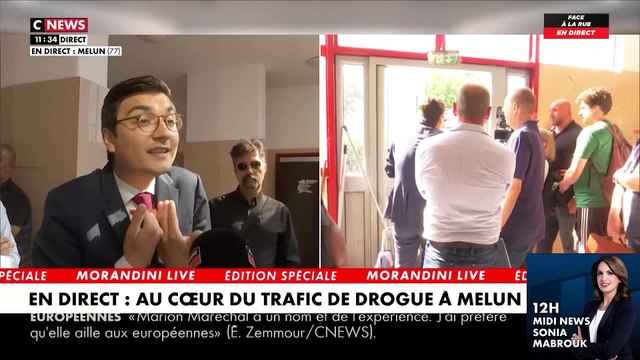 Trafic de drogue - Incident dans Morandini Live en direct de Melun quand un jeune prend à partie un des invités: La misère tu ne la connais pas. Tu es né avec une cuillère d'argent dans la bouche - VIDEO