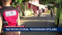 Satuan Lalu Lintas Polres Kotamobagu Gelar Operasi Samrat 2023, Puluhan Sepeda Motor Terjaring Razia