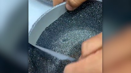 Marketlerde ucuza satılan granit görünümlü tencerelere dikkat!