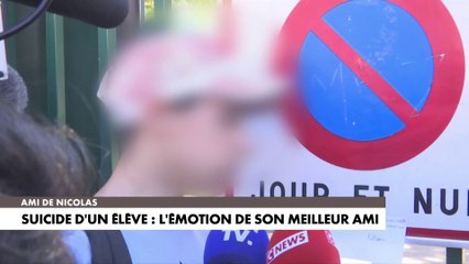 Suicide d'un élève dans les Yvelines : l'émotion de son meilleur ami
