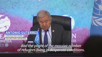 UN chief Guterres 'deeply concerned' about situation in Myanmar