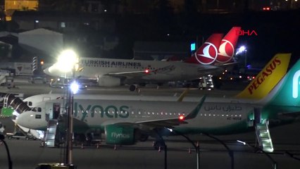 Flynas'a ait uçakta motor arızası: İki kez geri döndü