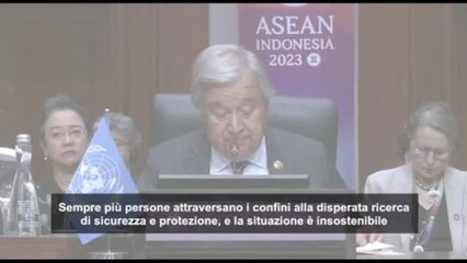 Guterres (Onu): La repressione sistematica in Myanmar continua