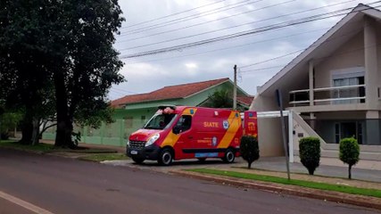 Siate é mobilizado para socorrer pessoa ferida na rua Bom Jesus