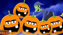 Five Little Pumpkins, Halloween Cartoon Video & Spooky Rhyme For Kids