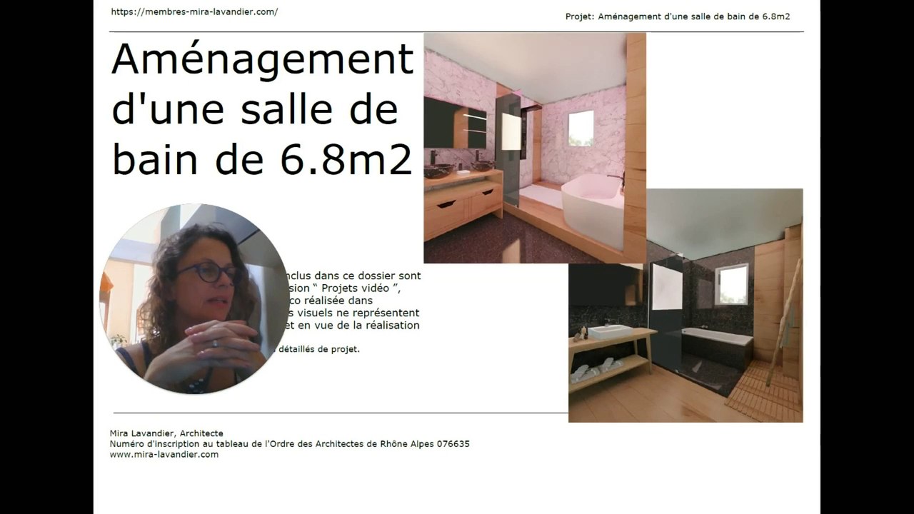 Salle de bain 7m2 avec baignoire et douche