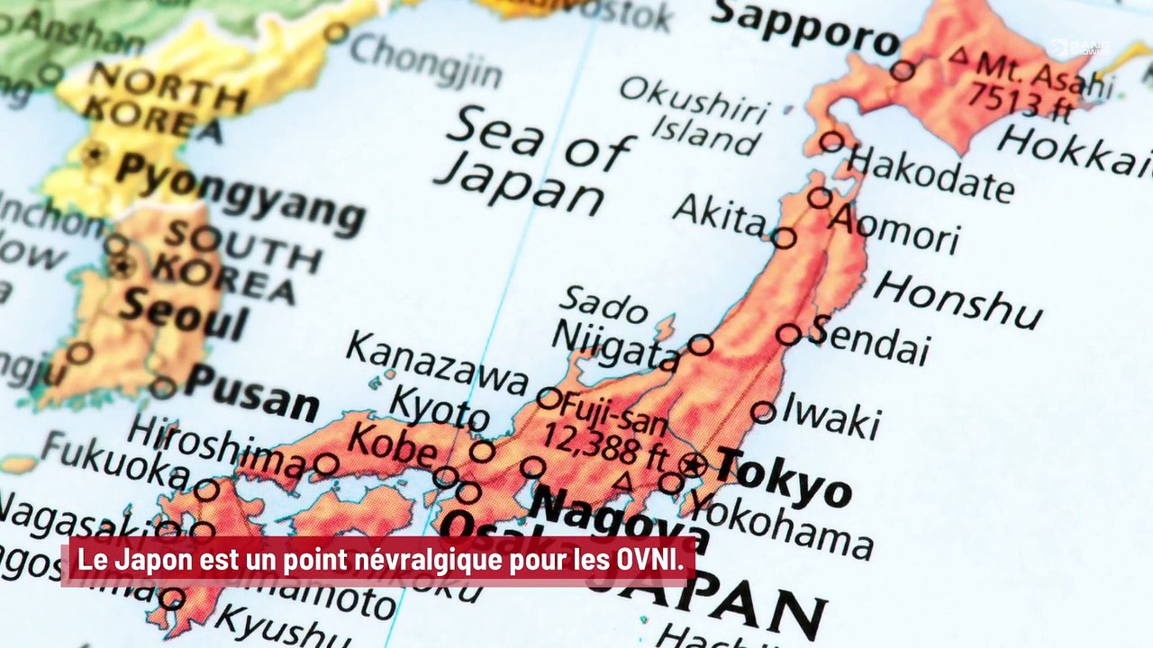 Le Japon est un point névralgique mondial pour les OVNI !