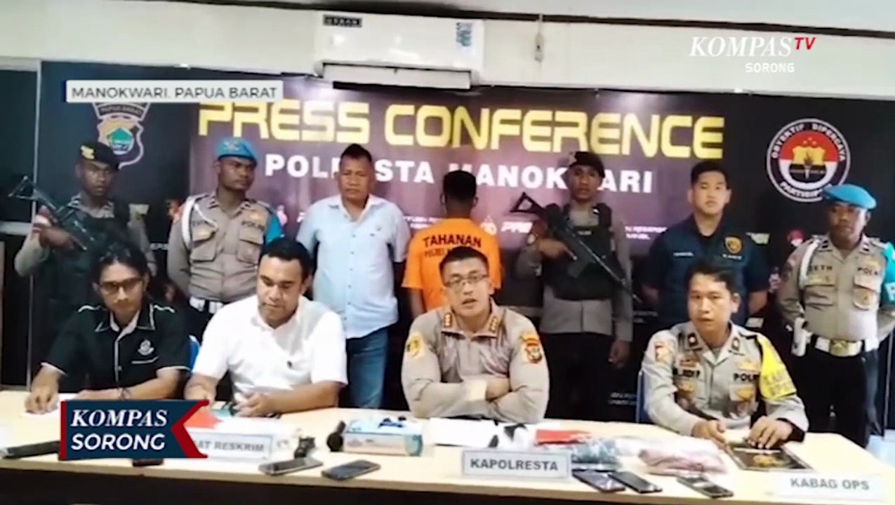 Tim Avatar Polresta Manokwari Ringkus Pelaku Penganiaya Penjual Helm