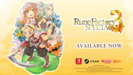 Rune Factory 3 Special Official Launch Trailer