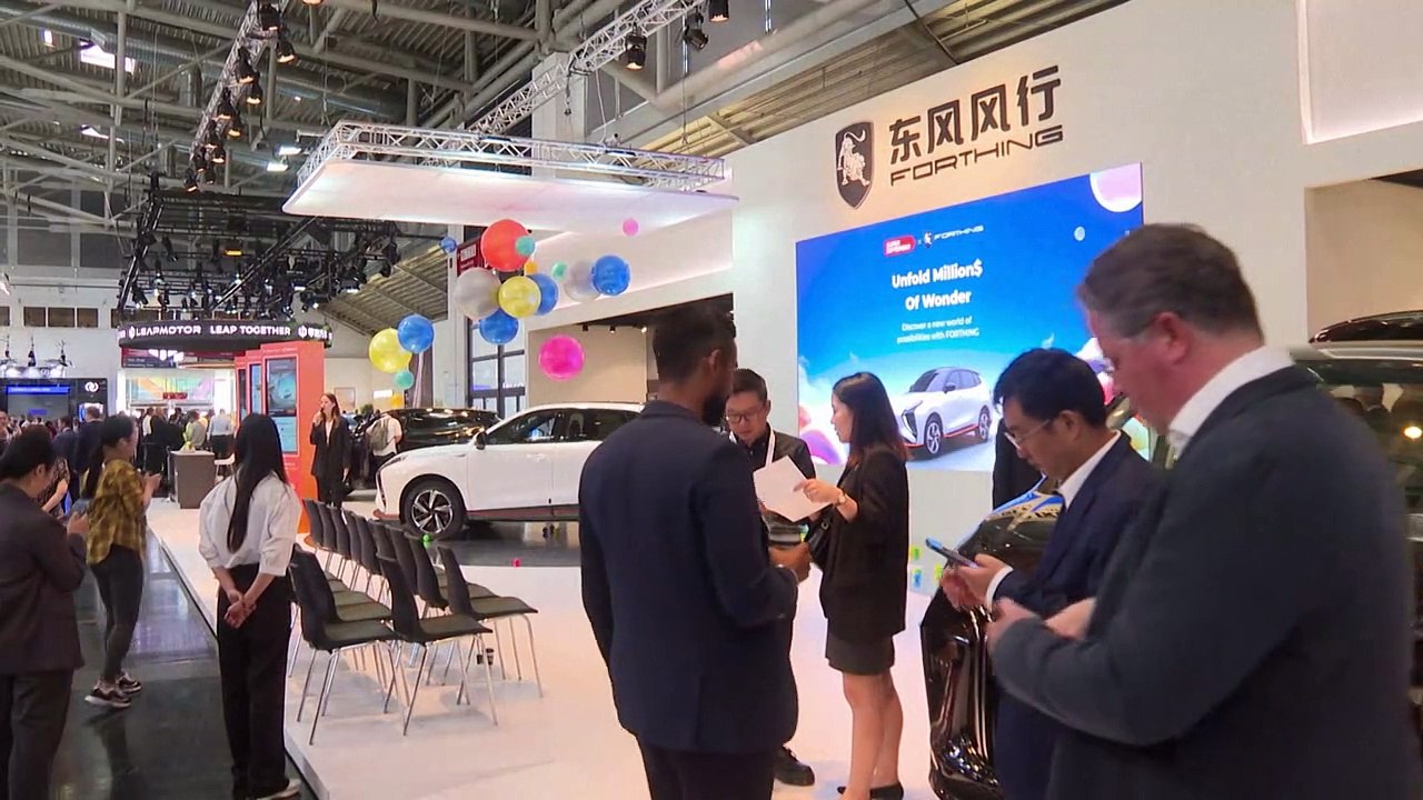 IAA: Chinas E-Auto-Hersteller fordern Europäer heraus