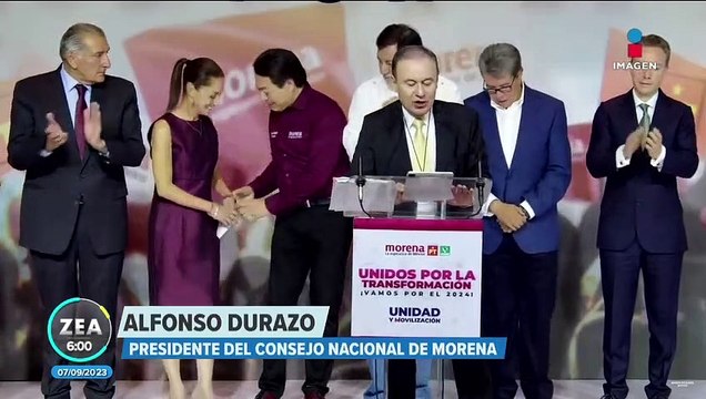 Claudia Sheinbaum gana la encuesta y es la candidata presidencial de Morena