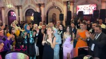 غناء ورقص ريهام سعيد ومجدي عبد الغني وميار الببلاوي وغيرهم على أغنية لنجلة رئيس مجلس إدارة قناة الشمس
