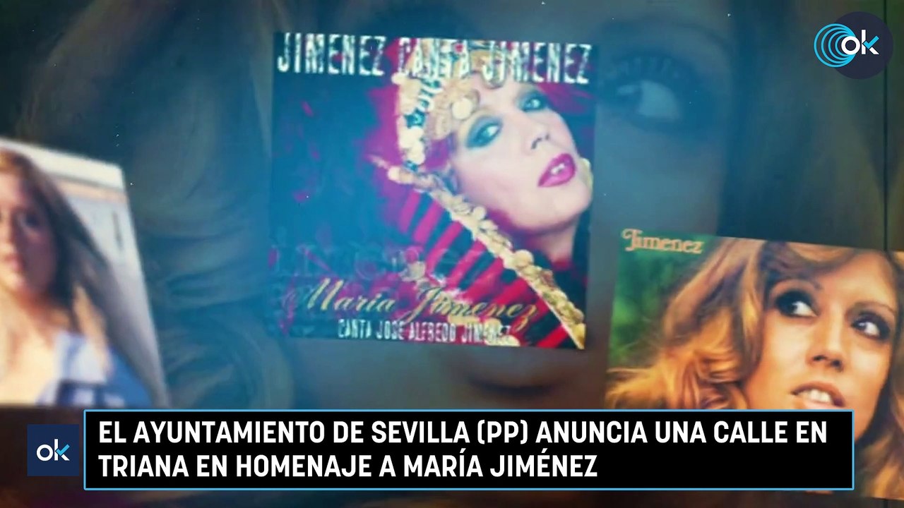 El Ayuntamiento de Sevilla (PP) anuncia una calle en Triana en homenaje a María Jiménez