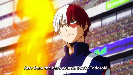 Todoroki vs Ida | My Hero Academia 2nd Season: Boku no Hero Academia 2nd Season