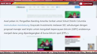 Terancam -SHUTDOWN- ,Utang Amerika $33 Triliun !! - Grayscale ETF Bitcoin -  News Crypto