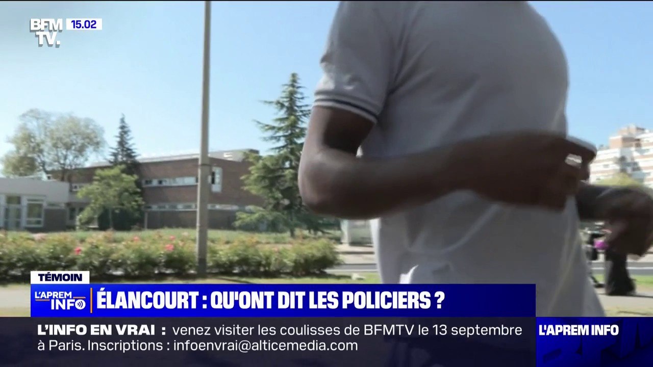 "J'ai vu que c'était la voiture de police qui l'a percuté": un témoin de la collision mortelle à Élancourt témoigne