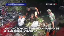Ini Dampak dari Warga yang Ketahuan Buang Sampah di Sungai Citopeng