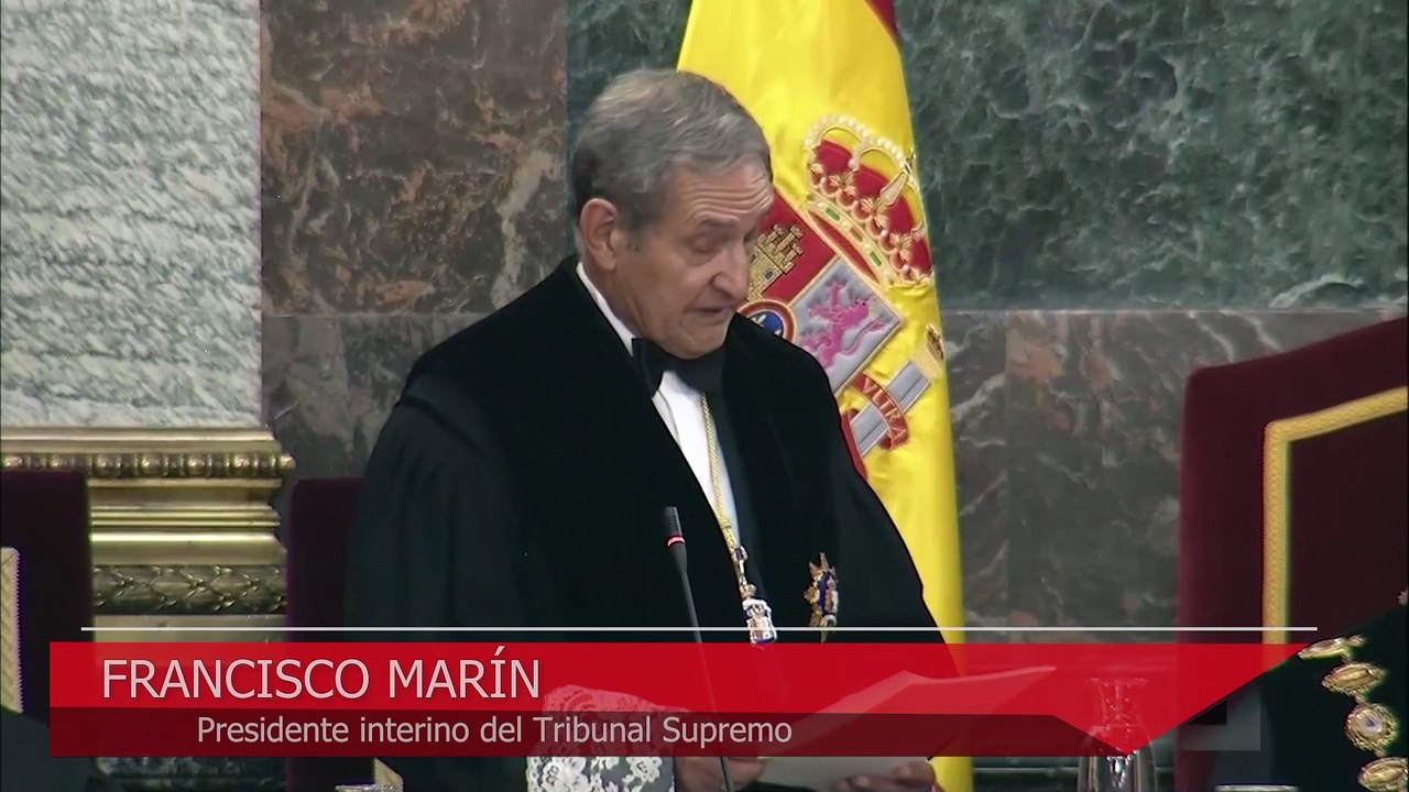 La Justicia inaugura un nuevo curso marcado por el 'procés' y la renovación del CGPJ