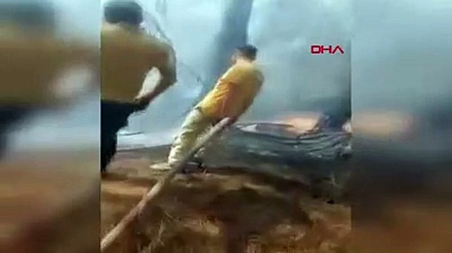 Kazdağları'nda orman yangını