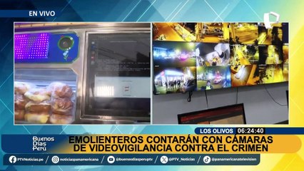 Los Olivos: emolienteros contarán con cámaras en sus puestos que detectarán delincuentes