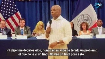El alcalde de Nueva York explota ante la inmigración ilegal: «destruirán la ciudad»