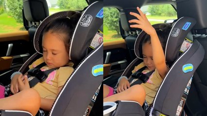 Adorable Toddler Pretends To Be SLEEPING!