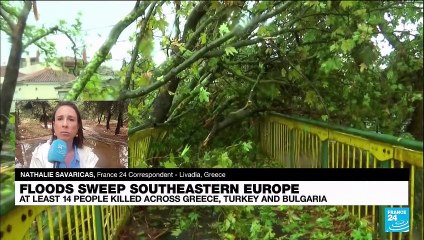 The death toll from flooding in Greece rises to four and more than 800 rescued from rising water