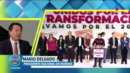 Mario Delgado habla del proceso interno de Morena, Claudia Sheinbaum y Marcelo Ebrard
