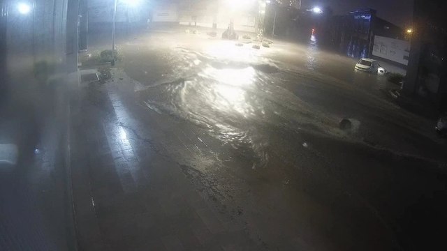 MASKO Mobilyacılar Sitesi’ni sel böyle vurdu